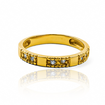 Anillo Pisargolla Raff Lover con diamantes de joyería Caracas en oro 18 k. Con garantía de por vida