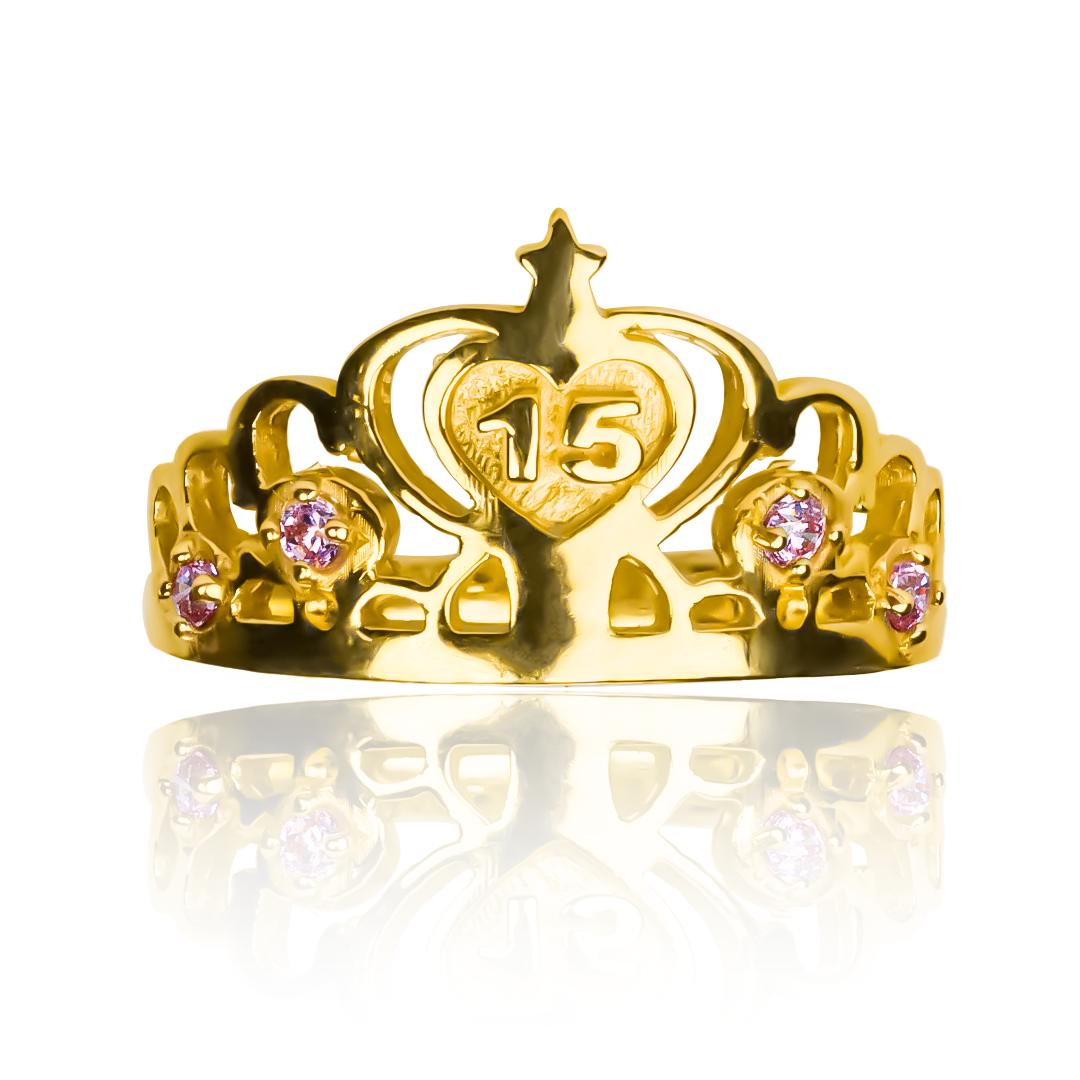 Siente la elegancia y exclusividad con nuestro Anillo Princess Design de Joyería Caracas. Hecho con oro de 18K, este anillo te ofrece belleza y durabilidad garantizada de por vida. Haz una declaración de lujo con este diseño único que te hará sentir como una princesa.