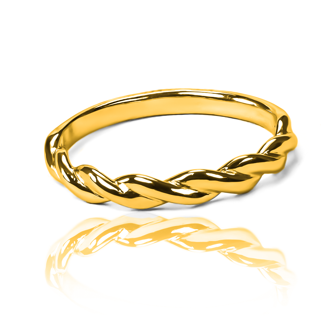 anillo rope liso es la fusión perfecta de joyería caracas y oro 18k. Su diseño exclusivo ofrece un acabado liso y sofisticado que complementará cualquier look. Con garantía para toda la vida