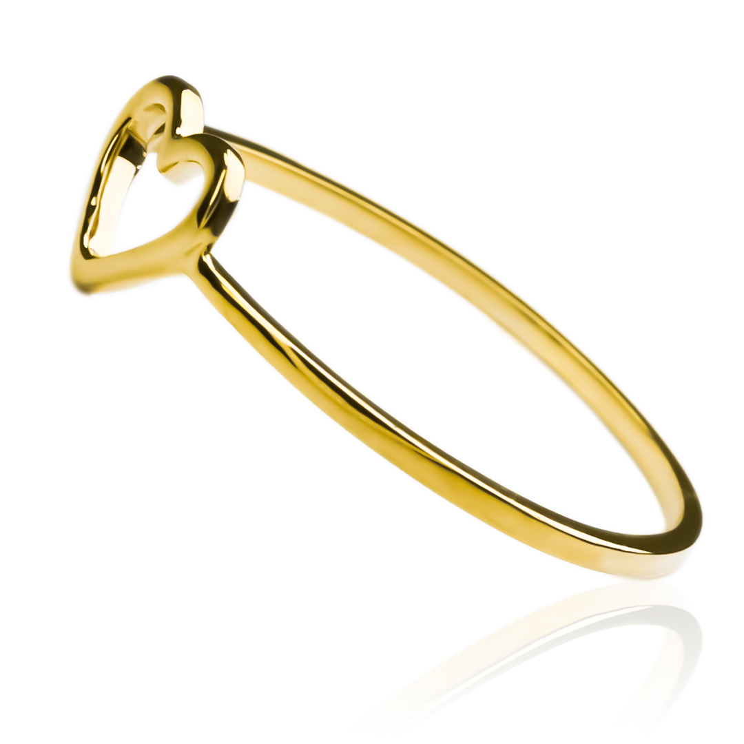  nuestro anillo simple heart de joyería Caracas. Elaborado en oro 18k, cada pieza es garantía de calidad y durabilidad de por vida. 