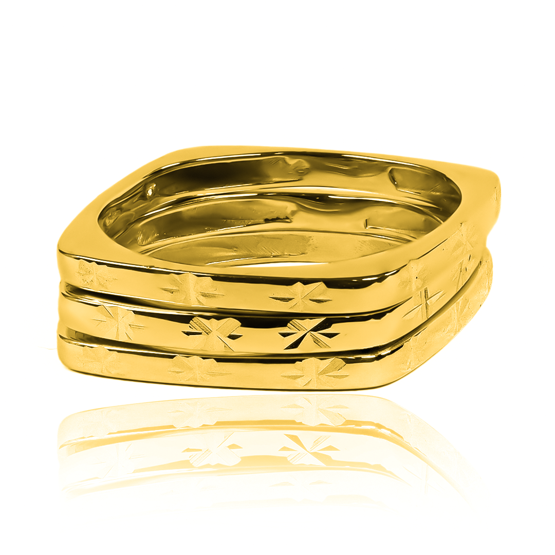 nuestros anillos square rings de joyería caracas. Hechos con oro 18k de alta calidad, cada anillo es una obra de arte única. Con garantía para toda la vida