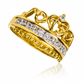 Anillo Classic Crown de Joyería Caracas. Hecho con oro 18k de la más alta calidad y con una garantía de por vida.