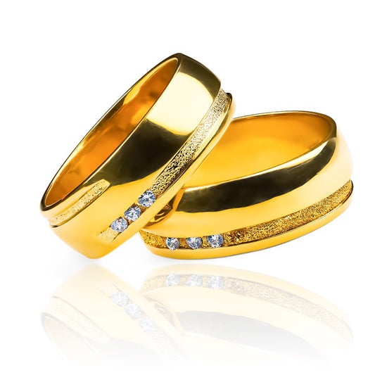  joyería Caracas, presentamos nuestros impresionantes anillos de boda de doble línea, elaborados con oro de 18k que garantiza durabilidad y belleza. Cada anillo incluye un certificado de calidad para brindar tranquilidad a nuestros clientes