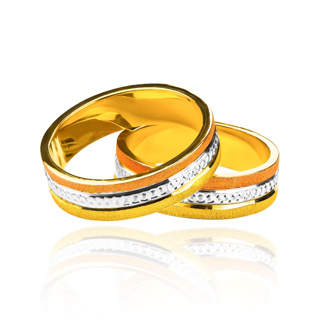 argollas de matrimonio perfectas para ese día especial? Entonces las Argollas de matrimonio Love Point Tres Oros de nuestra Joyería Caracas son la elección ideal. Hechas de oro de 18k con certificado de calidad y garantía de por vida