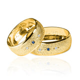  anillos de boda de oro de 18k! Diseñados por Joyería Caracas, estos anillos están hechos con el más alto estándar de calidad, con certificado de autenticidad y garantía de por vida.