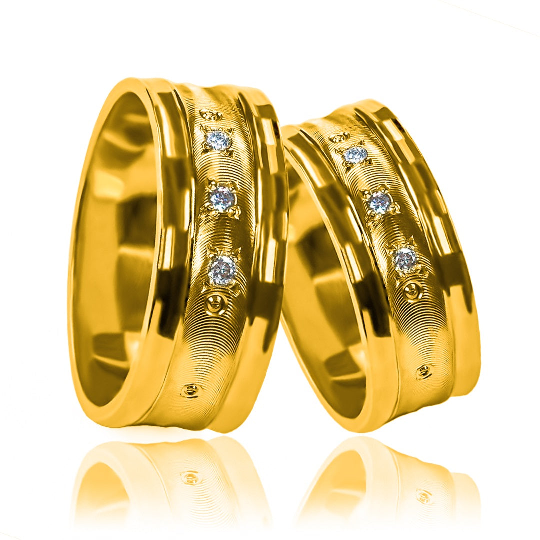 argollas de matrimonio perfectas que representen el amor eterno y la conexión cósmica entre tú y tu pareja? Nuestras argollas de matrimonio luna y estrellas son la elección ideal. Hechas de oro de 18 quilates con certificado de calidad y garantía para toda la vida