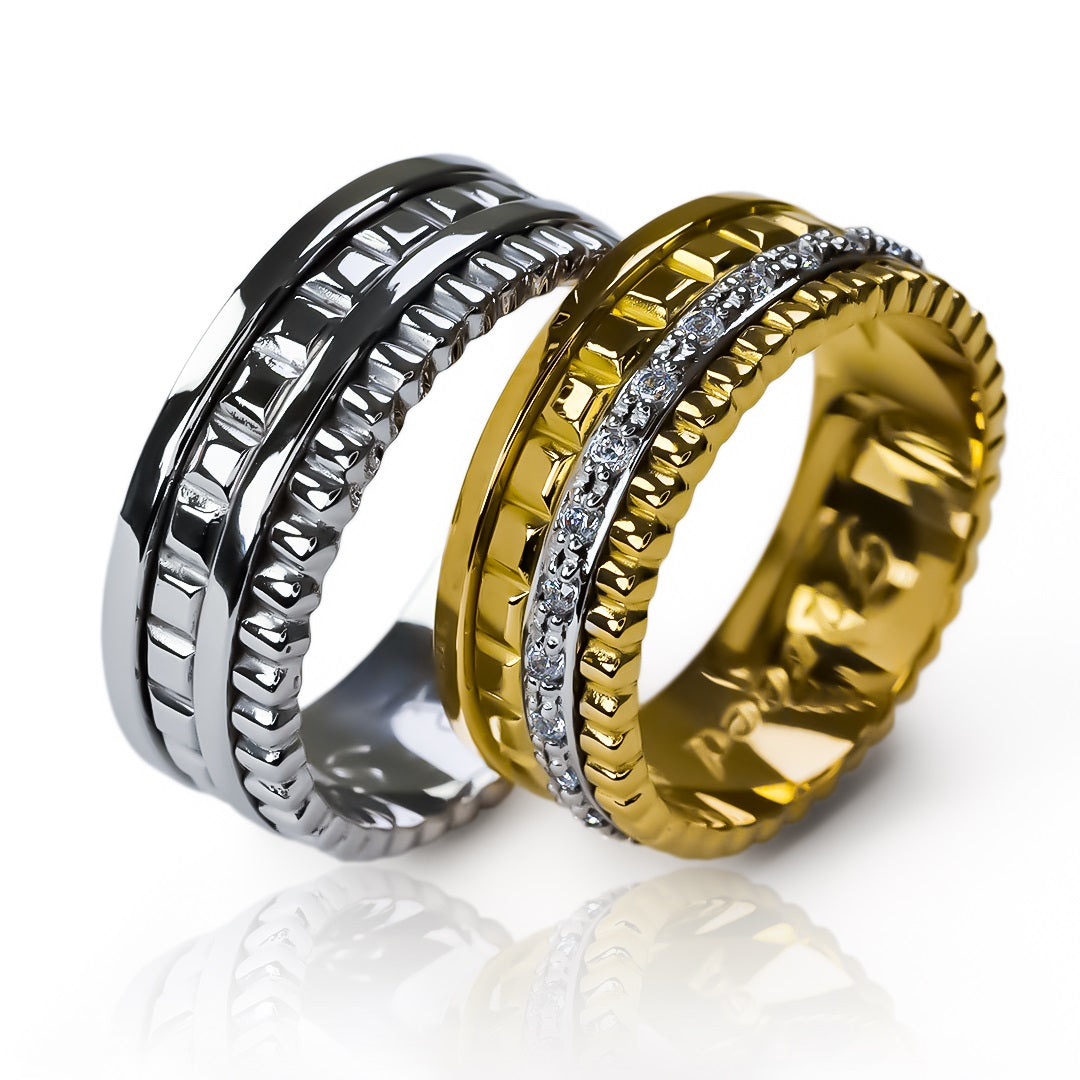 anillos de bodas Nassar Love de Joyería Caracas! Nuestros anillos están elaborados en oro de 18k con un certificado de calidad que garantiza su autenticidad y durabilidad de por vida.