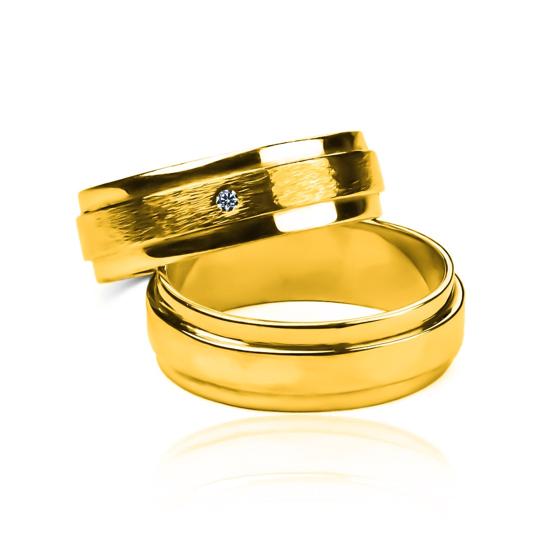 anillos de boda están diseñados con la más alta calidad y artesanía en nuestra Joyería en Caracas. Cada anillo de oro 18k viene con un certificado de calidad y garantía de por vida