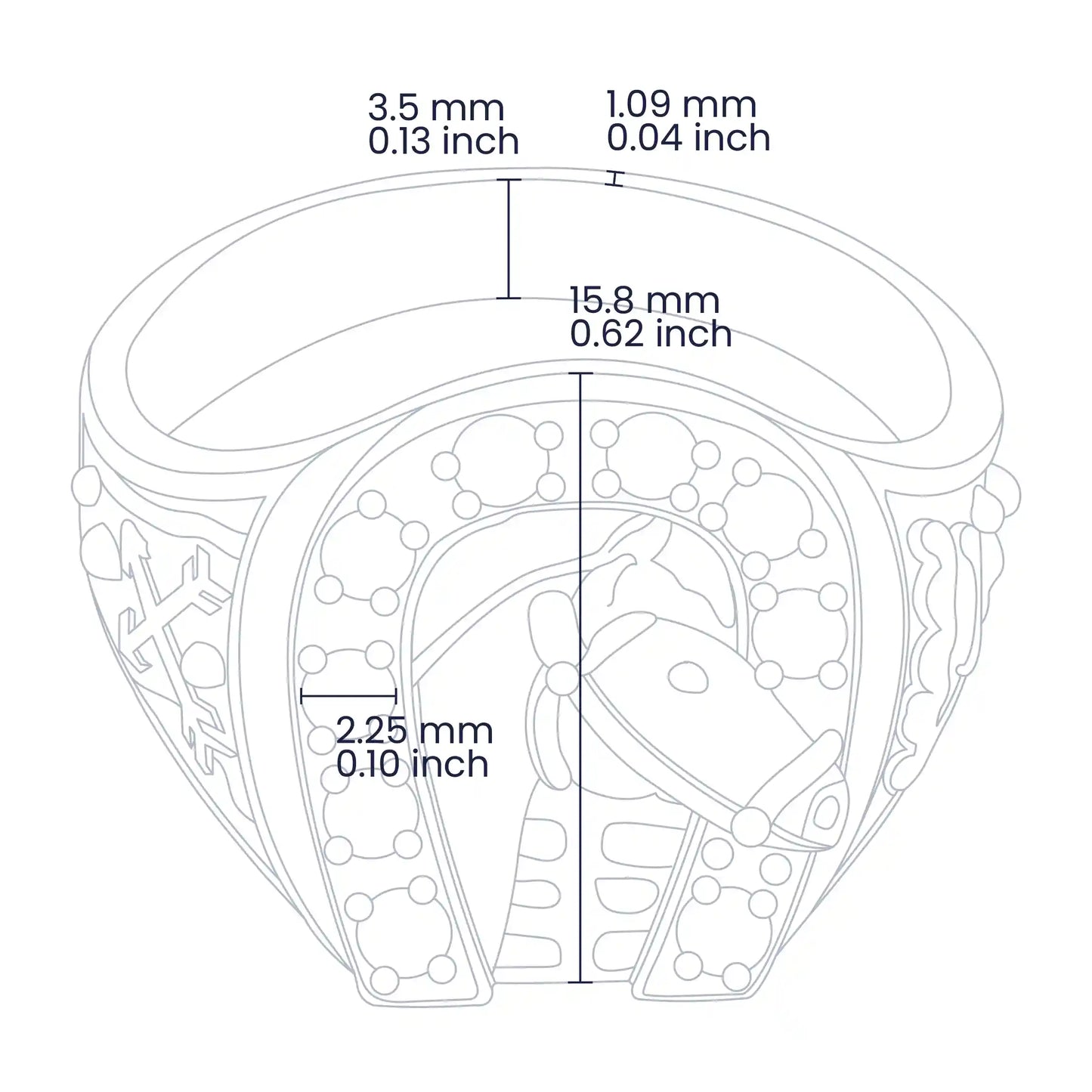 Anillo horseshoe