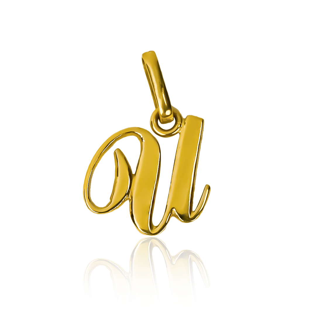 Resalta tu estilo con el elegante Dije Letra U cursiva Classic JC. Hecho con oro 18K y diseñado por Joyería Caracas, este dije es ideal para complementar cualquier look con un toque de lujo y sofisticación. Con garantía de por vida, siempre podrás lucir esta pieza exclusiva y atemporal.