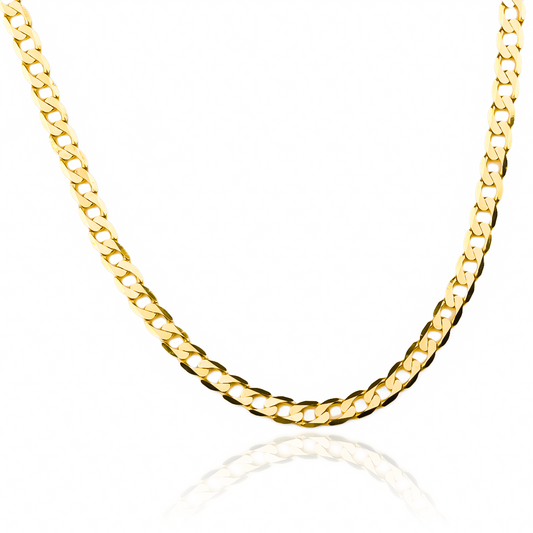 Esta cadena es el complemento perfecto para cualquier look, con su diseño de lujo en oro de 18kl, garantiza durabilidad y calidad. Certificada y auténtica, es la opción ideal para aquellos que buscan un toque elegante en sus accesorios. Respaldada por nuestra garantía y certificación de autenticidad, puedes confiar en la procedencia y la calidad insuperable de esta pieza.