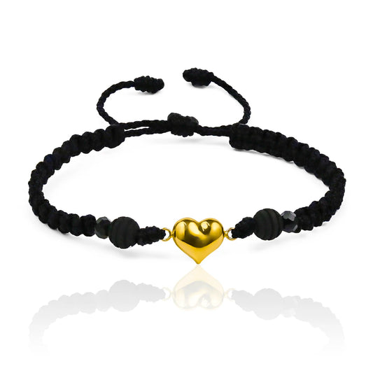 Pulsera Bright Heart en Oro 18K de Joyería Caracas y deslumbra con su belleza única. Con garantía de por vida. 