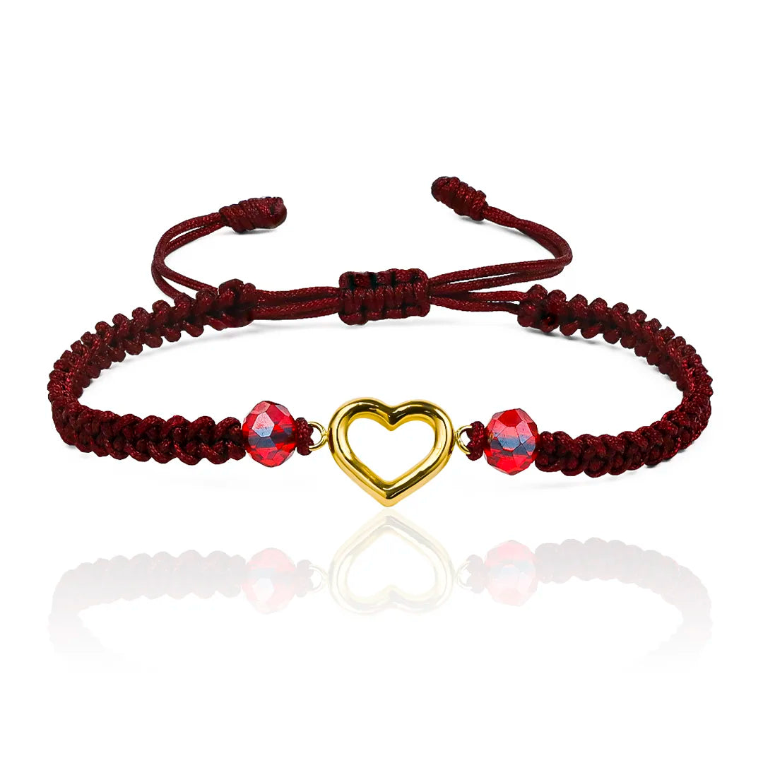 La Pulsera heart silhouette es un accesorio lujoso y exclusivo de Joyería Caracas, hecho de Oro 18K de la más alta calidad. Con garantía para toda la vida. 